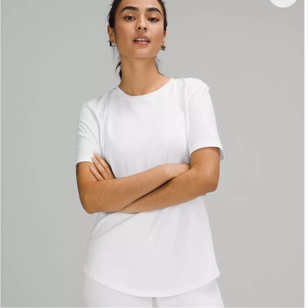 Lululemon Love Curved-Hem Crewneck T-Shirt